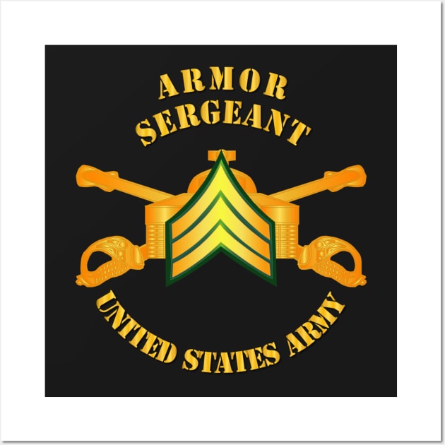 Armor - Enlisted - Sergeant - SGT Wall Art by twix123844